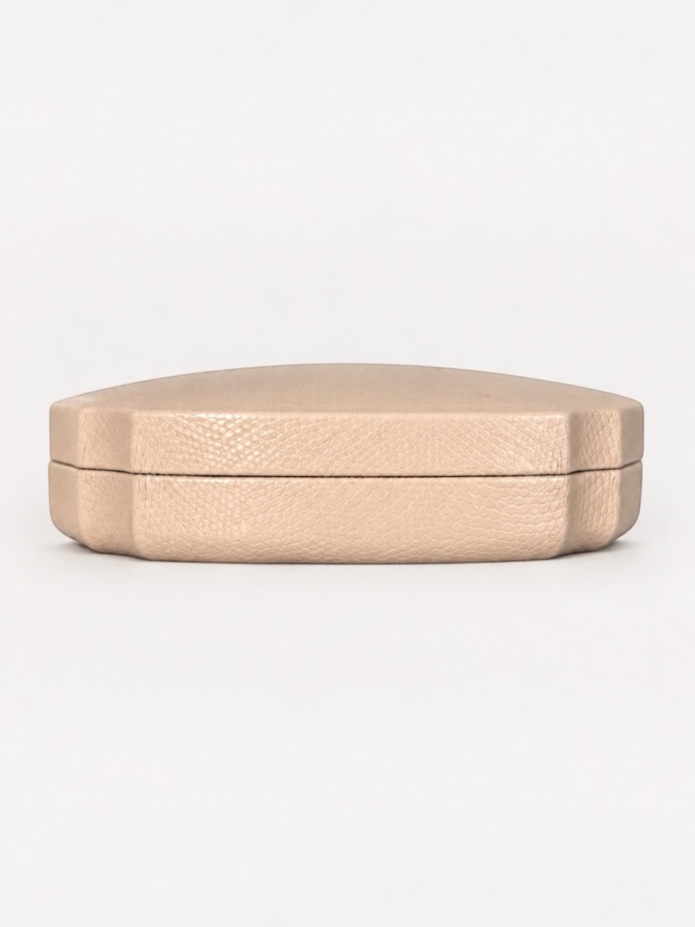 Gucci Beauty Blush Beige Scalloped Vanity Case Jewelry Keepsake Presentation Box - Picture 10 of 11